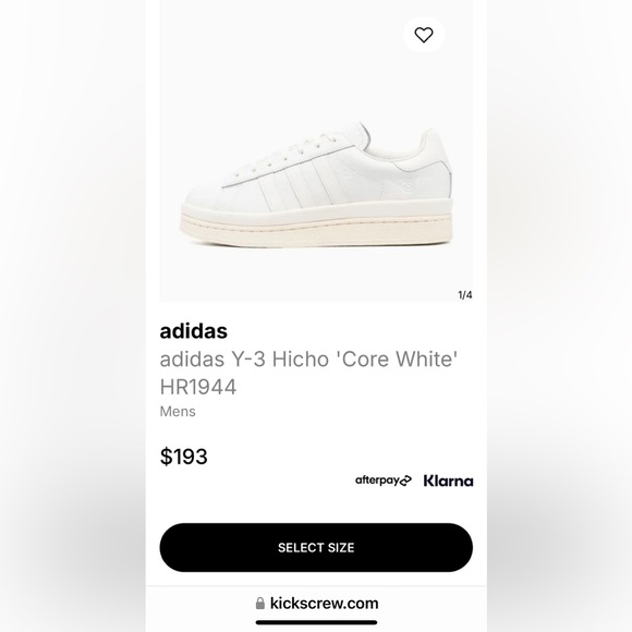 Y-3 Adidas Hicho Sneakers - Picture 2 of 8